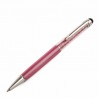 Bolígrafo Pedrería Pantalla Táctil Rosa