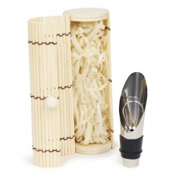 Antigoteo con caja de bambú